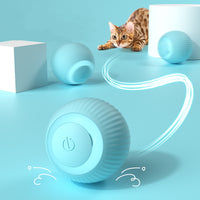 Thumbnail for Electric Cat Ball Toys Automatic Rolling Smart Cat Toys Interactive for Cats Training Self-Moving Kitten Toys for Indoor Playing