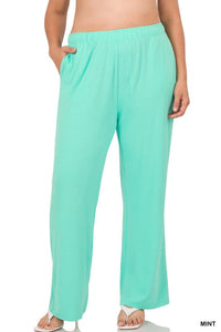 Thumbnail for Plus Drawstring Lounge Pants