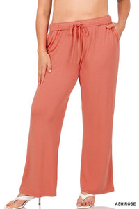 Thumbnail for Plus Drawstring Lounge Pants