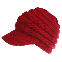 Thumbnail for Women Ponytail Beanies Autumn Winter Hats Female Soft Knitting Caps Warm Ladies Skullies