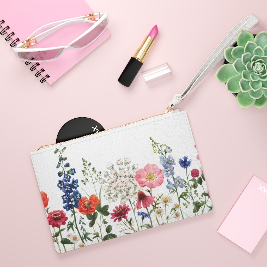 Floral Designed Zipped Clutch BagFloral Zipped Clutch Bag - Designed with a loop handle to quickly free your hands, this clutch bag is made for the fashionista on the go. It can hold everyday essentHandbagsEXPRESS WOMEN'S FASHIONYellow PandoraFloral Designed Zipped Clutch Bag