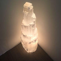 Thumbnail for Selenite Crystal Skyscraper Lamp Prime