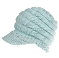 Thumbnail for Women Ponytail Beanies Autumn Winter Hats Female Soft Knitting Caps Warm Ladies Skullies