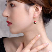 Thumbnail for Retro Chinese Style Wears Cheongsam With Earrings