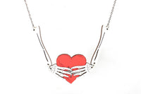 Thumbnail for Bone Heart Necklace #6151