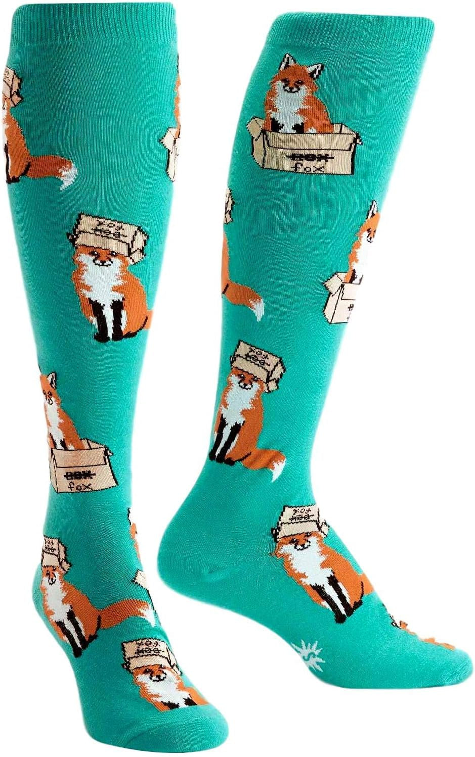 Sock It To Me, Knee High Funky Socks, Animals