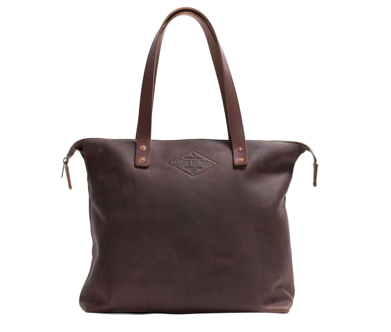 Lifetime Zippered Tote - Pebble