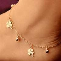 Thumbnail for Bohemian Flowers And Bell Anklets for Women Charm Leg Bracelet Fashion