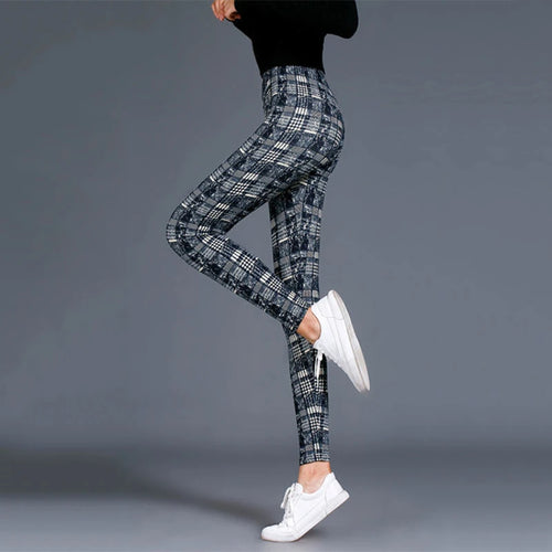 BornToGirl Casual Pencil Pants Leggings For Women Streetwear Sexy High