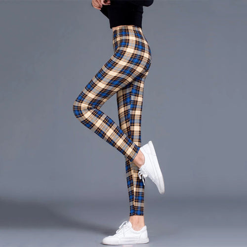 BornToGirl Casual Pencil Pants Leggings For Women Streetwear Sexy High