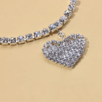 Thumbnail for Stonefans Fashion Heart Rhinestone Anklets Wholesale Jewelry for Women