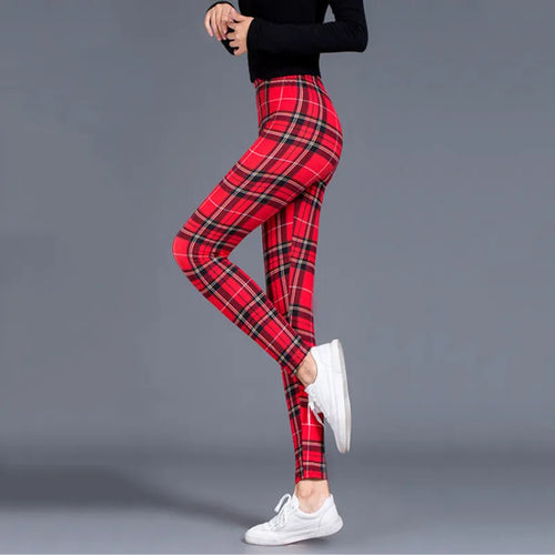 BornToGirl Casual Pencil Pants Leggings For Women Streetwear Sexy High