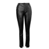 On The Run High Waist Slimming Faux Leather Pants