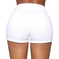 Thumbnail for Denim Shorts White Pockets | Jean Shorts Women Summer White | White