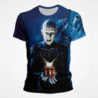 Thumbnail for Horror Movie Hellraiser T-Shirts Scary 3D Printed Streetwear Men Women