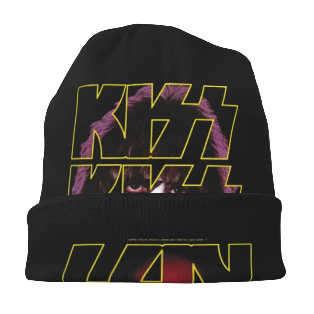 Heavy Metal Band Cap Kiss Casual Adult Outdoor Skullies Beanies Hats