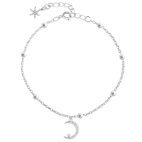 VENTFILLE 925 Sterling Silver Star Bracelet Fashion Korean