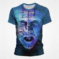 Thumbnail for Horror Movie Hellraiser T-Shirts Scary 3D Printed Streetwear Men Women