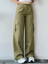 Thumbnail for Y2K Women Vintage Cargo Pants Streetwear Techwear Korean Harajuku