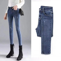 Thumbnail for New Women Pants Autumn Elastic Pencil Trousers High Waist Ladies Tight