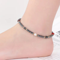 Thumbnail for Magnetic Weight Loss Effective Anklet Bracelet Black Gallstone