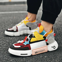 Thumbnail for Uncle Jerry New Boys and Mens Sneakers Colorful Summer Causal Shoes for Child and Parents Lightweight Soft Fashion Running Shoes.