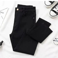 Thumbnail for New Women Pants Autumn Elastic Pencil Trousers High Waist Ladies Tight