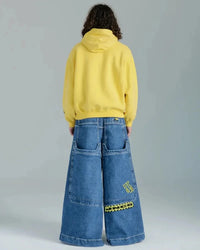 Thumbnail for JNCO Y2K Baggy Jeans men vintage Embroidered high quality jeans Hip