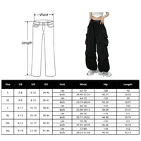 Thumbnail for Y2k  Cargo Pants For Women Parachute Sweatpants Streetwear Oversize