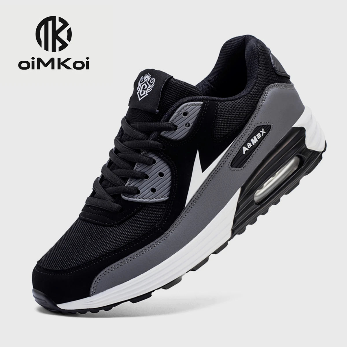 OIMKOI DO THE BEST Men's Casual Breathable Air Cushion Running Sports