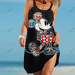Women's Dress Minnie Mouse Elegant Dresses Boho 2022 Sling Summer