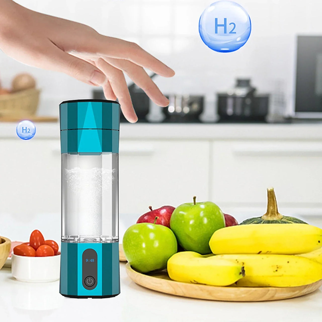 10000PPB Intelligent Hydrogen Rich Water Mug  hydrogen water generator