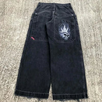 Thumbnail for JNCO Y2K Baggy Jeans men vintage Embroidered high quality jeans Hip