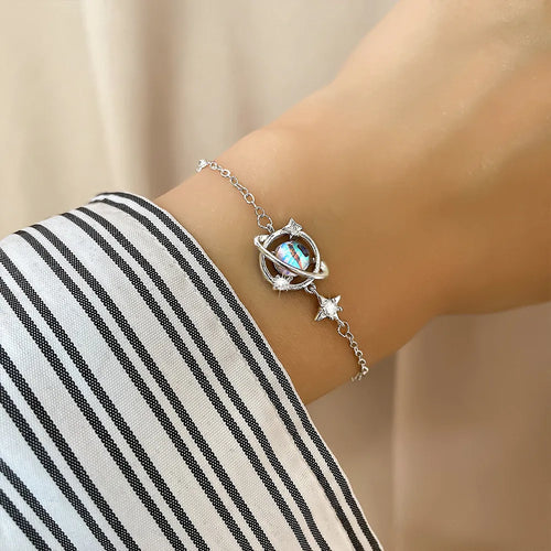 VENTFILLE 925 Sterling Silver Star Bracelet Fashion Korean