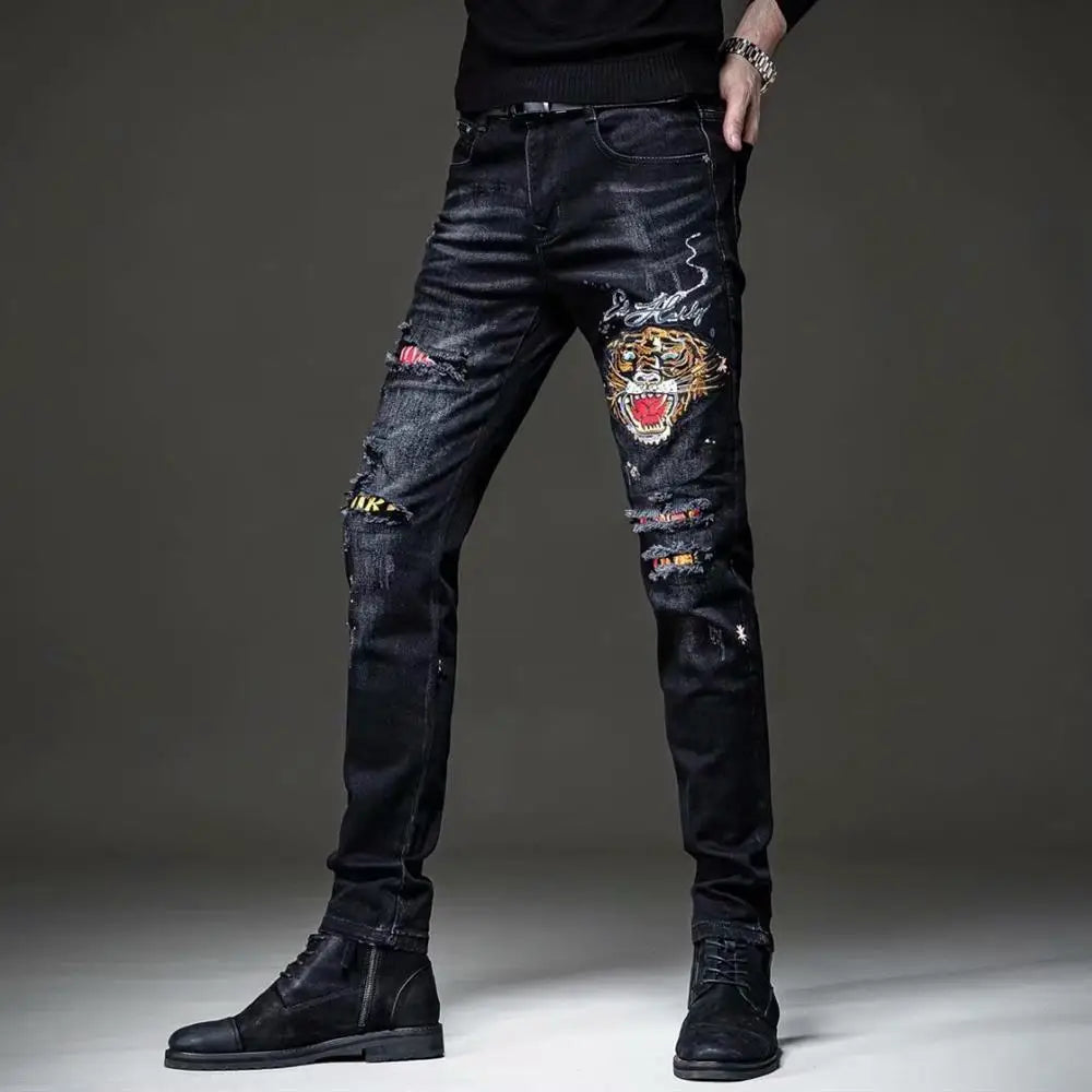 Luxury Casual Pants for Men 2023 New Summer Korean Designer Men's