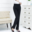 Office Ladies Black Pants for Women High Waist Simple Fashion Ulzzang