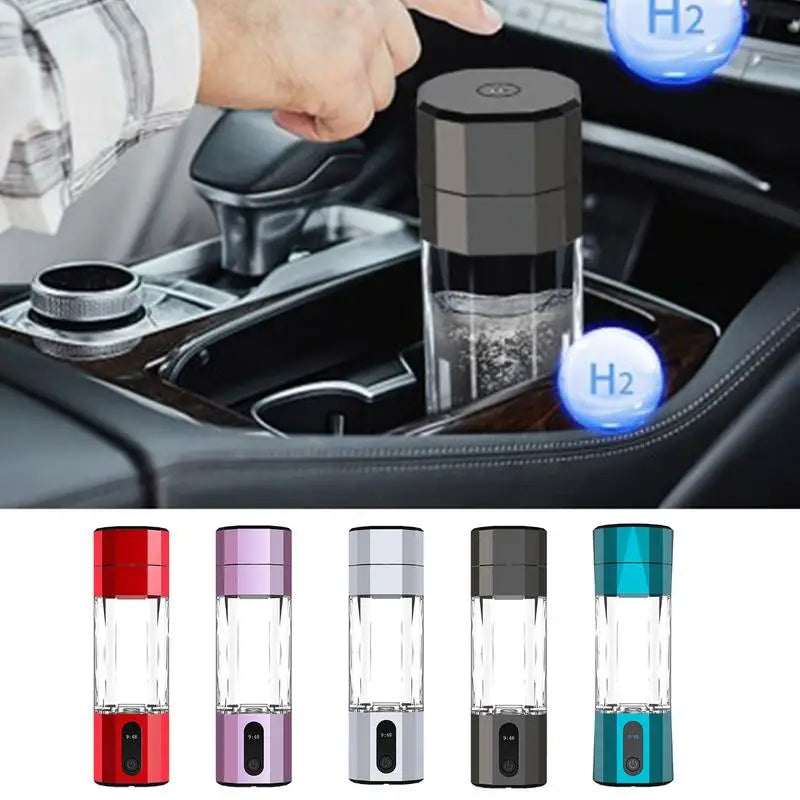 Hydrogen Water Bottle Generator USB Rechargeable PEM Electrolytic