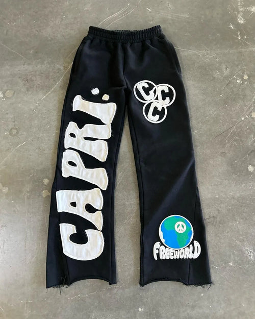 Y2K Women's Men's pants 90s vintage clothes streetwear kpop dance