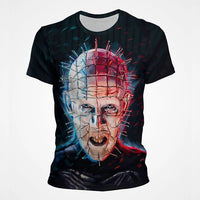 Thumbnail for Horror Movie Hellraiser T-Shirts Scary 3D Printed Streetwear Men Women