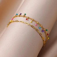 Thumbnail for Anklets for Women Summer Beach Accessories Stainless Steel Imitation