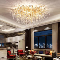 Thumbnail for American Luxury Crystal Ceiling Chandelier Modern Lustre Living Dining