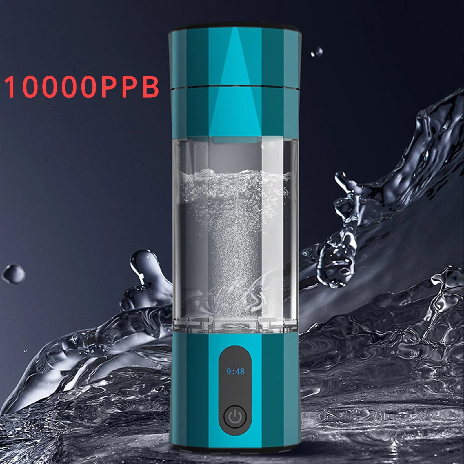 10000PPB Intelligent Hydrogen Rich Water Mug  hydrogen water generator