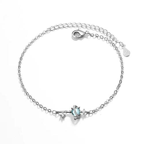 VENTFILLE 925 Sterling Silver Star Bracelet Fashion Korean