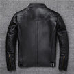 Spring and Autumn Natural Cowhide Motorcycle Jackets Men Genuine