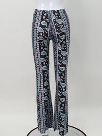 Thumbnail for Huhugirl Fashion Sexy Women Paisley Pant Midi Waist Skinny Long Pants