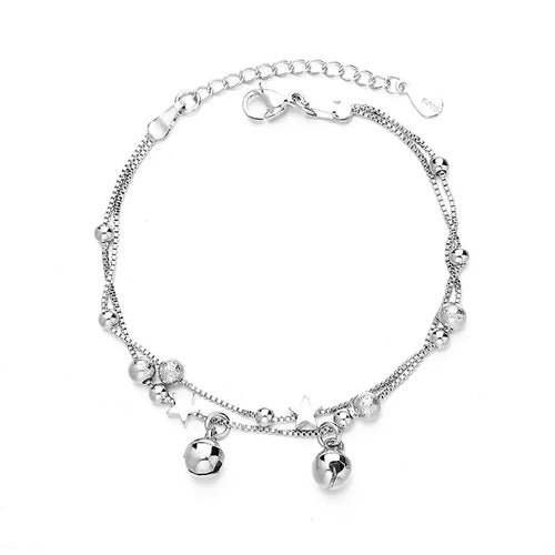 VENTFILLE 925 Sterling Silver Star Bracelet Fashion Korean