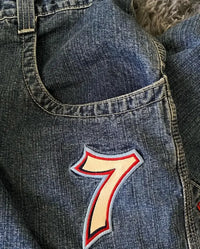 Thumbnail for Hip Hop Rock Embroidery Pattern JNCO Jeans Men Women 2023 New Fashion