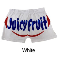 Thumbnail for Women Shorts Sleep Bottoms Pajamas Boxers White S M L Painted Design