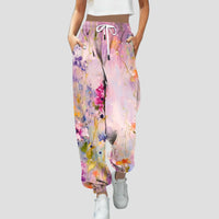 Thumbnail for Pants For Women Summer Autumn Print Bottom Sweatpants Pockets High