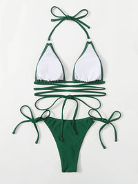 Thumbnail for Sexy Micro Bikini 2023 Woman Swimsuit Criss Cross Swimwear Women